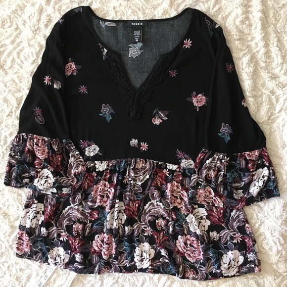 torrid Tops - Torrid floral tunic